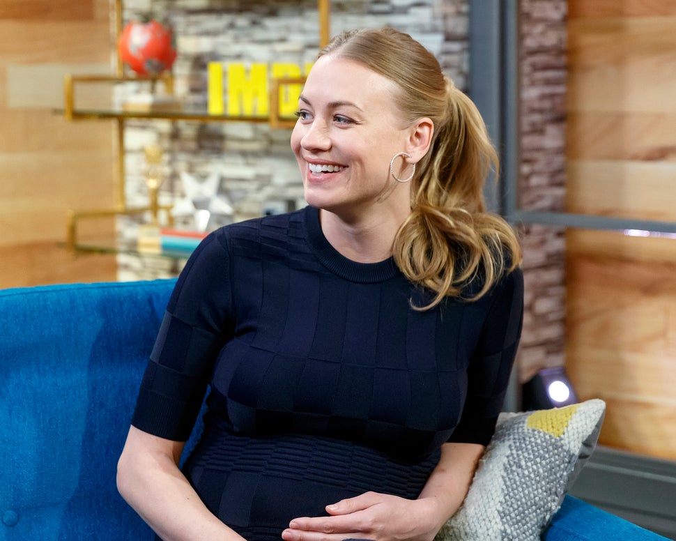 "The Handmaid's Tale" Actress Yvonne Strahovski visits "The IMDb Show" on June 12, 2018, in Studio City, California.