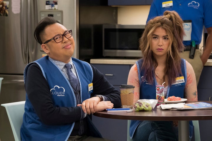 As Mateo in NBC's "Superstore," Santos says he loves being "allowed to be a little bit of a villain." 