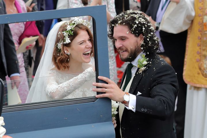 Kit Harington and Rosie Williams have tied the knot