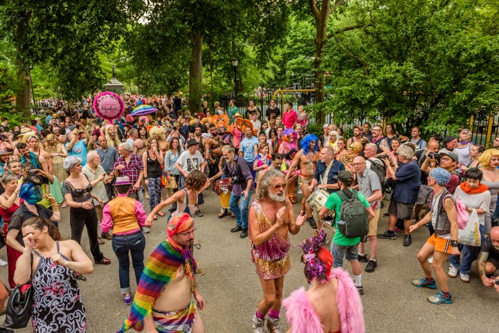 The 2017 New York City Drag March.