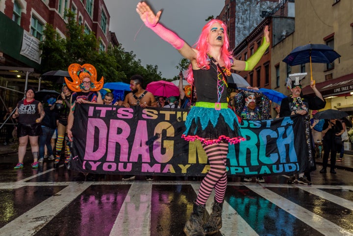The Drag March in 2017.