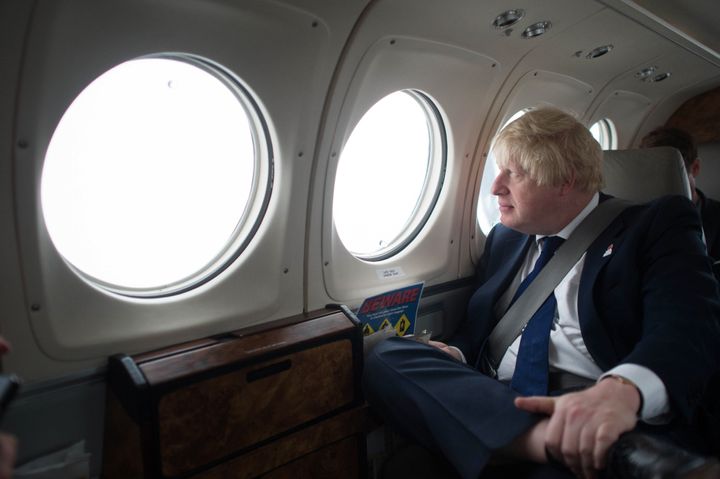 This is what Boris Johnson might currently be doing. But no one is quite sure.
