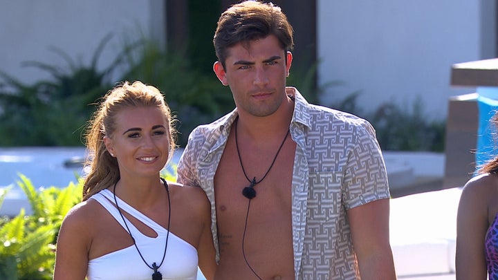 Dani Dyer with Jack Fincham on 'Love Island'