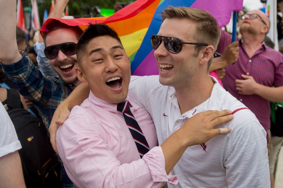 29 Emotional Photos From The Day Same Sex Marriage Became Legal Nationwide Huffpost
