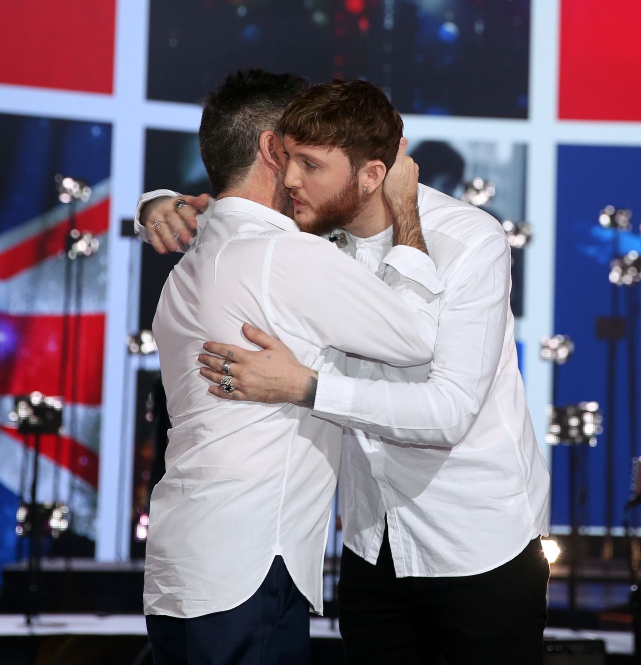 James was given a second chance by Simon Cowell