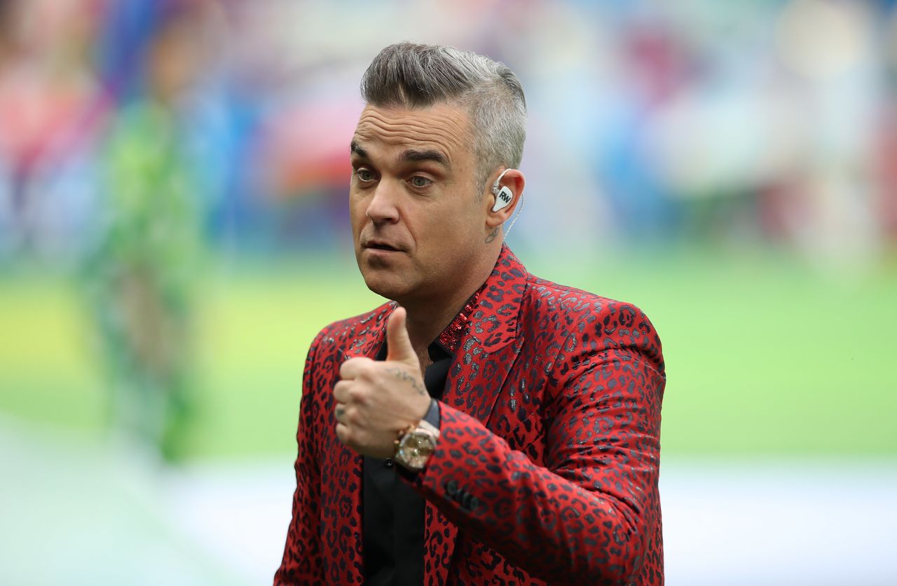 Robbie Williams is rumoured to be replacing Louis Walsh on 'X Factor'