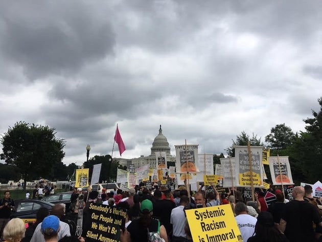The Poor People&rsquo;s Campaign rally in Washington, June