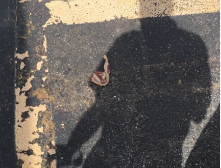 Bacon allegedly left in the parking lot of Rochester’s Masjid AbuBakr Al-Seddiq Islamic Center, in a photo provided by the Minnesota chapter of the Council on American-Islamic Relations.
