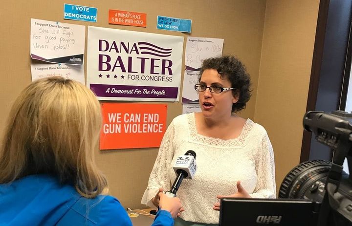 Dana Balter, a Syracuse University professor, is hoping to win Tuesday's Democratic primary for New York's 24th Congressional District, despite opposition from the national party.
