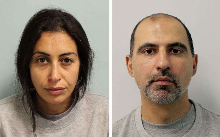 Sabrina Kouider (left) and Ouissem Medouni were jailed for life with a minimum term of 30 years