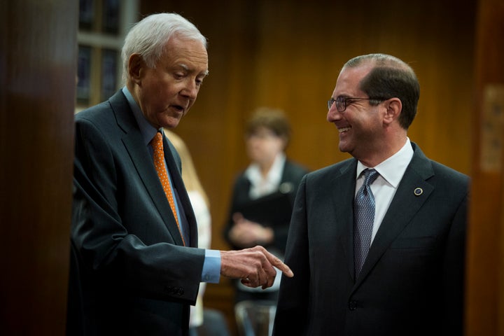 Health and Human Services (HHS) Secretary Alex M. Azar II