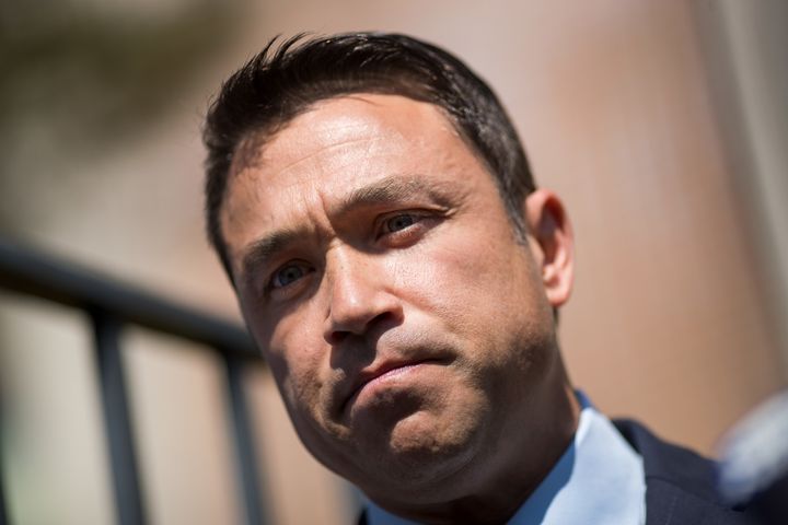 Michael Grimm (above) could not oust Dan Donovan, the congressman who replaced him in 2015.