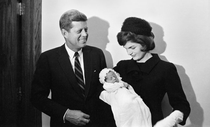 Jackie Kennedy gave birth to John Jr. via emergency cesarean section just weeks after her husband won the 1960 presidential election.