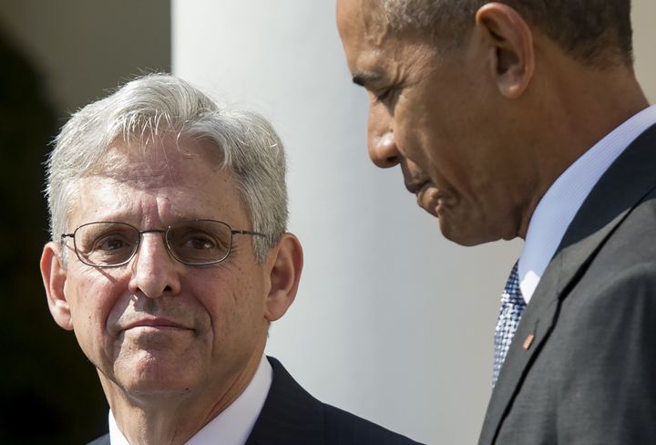 Merrick Garland was blocked by Republicans from taking a seat on the Supreme Court.