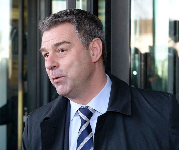 Richard Howson, former Chief Executive of Carillion, leaves Portcullis House in London after answering questions at a joint hearing of the Commons Business, Energy and Industrial Strategy Committee and the Work and Pensions Committee, which is examining events leading up to the business failure 