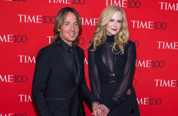 Keith Urban and Nicole Kidman at the 2018 Time 100 Gala on April 24 in New York City. 