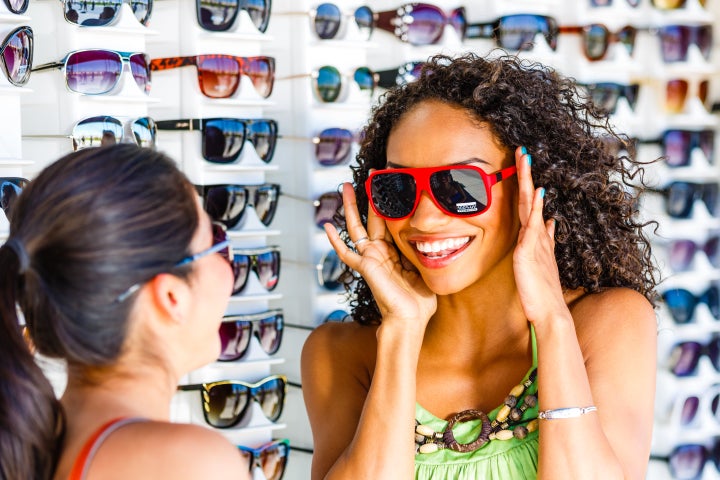 You don’t necessarily need the most expensive frames to protect your eyes from ultraviolet rays.