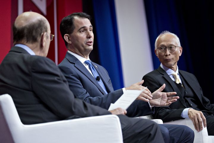 Democrats hope they can turn use the Foxconn deal to deny Wisconsin Republican Gov. Scott Walker a third term in office.