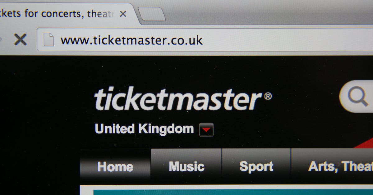 Ticketmaster Data Breach As Cyber Attack Puts Users' Data At Risk