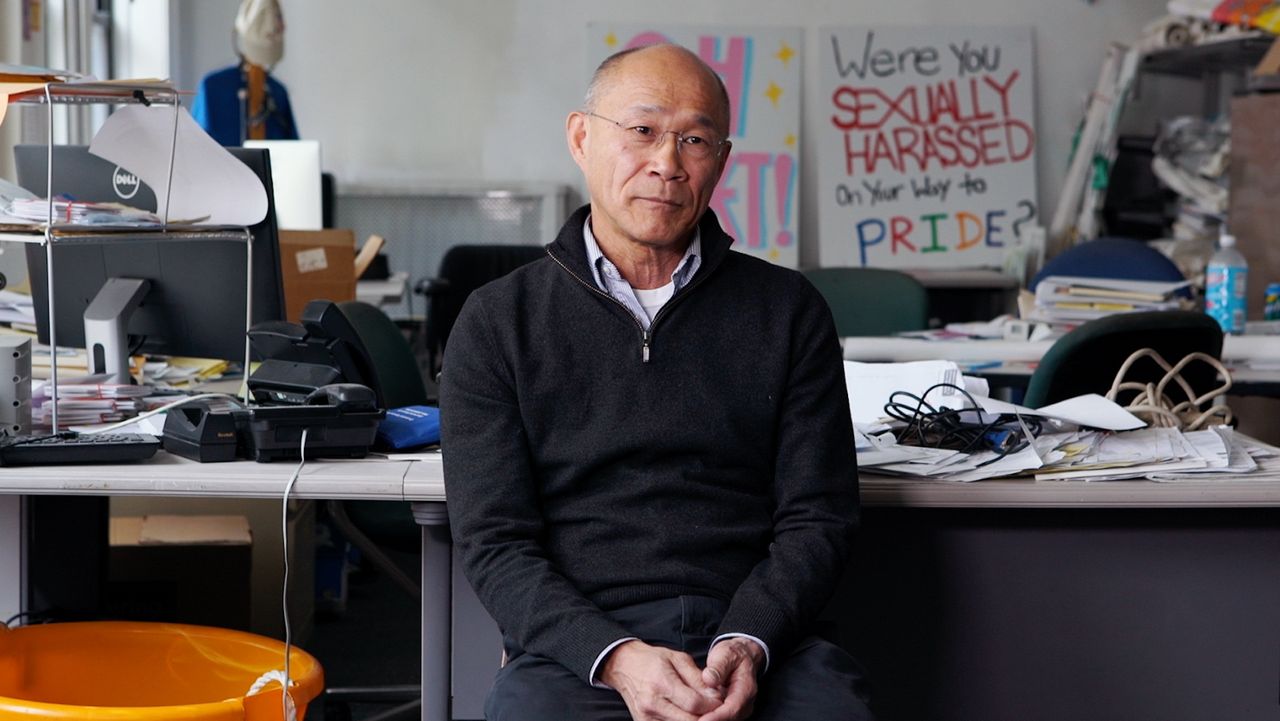 Don Kao, a longtime queer activist who appears on the Gay Insurgent cover, is interviewed for the NBC series “Searching for Queer Asian Pacific America.”