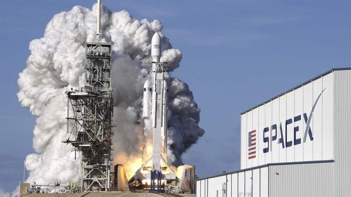 A SpaceX rocket lifts off from the Kennedy Space Center in Cape Canaveral, Florida. Communities across the country are developing spaceports, potentially outstripping demand for launch sites.