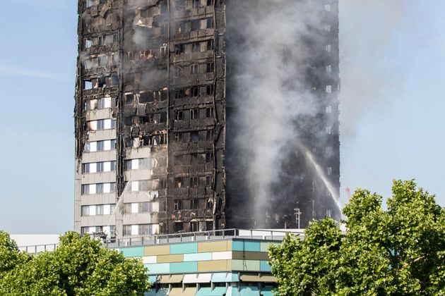 Grenfell cladding helped blaze to 'jump' up building, firefighter tells inquiry.