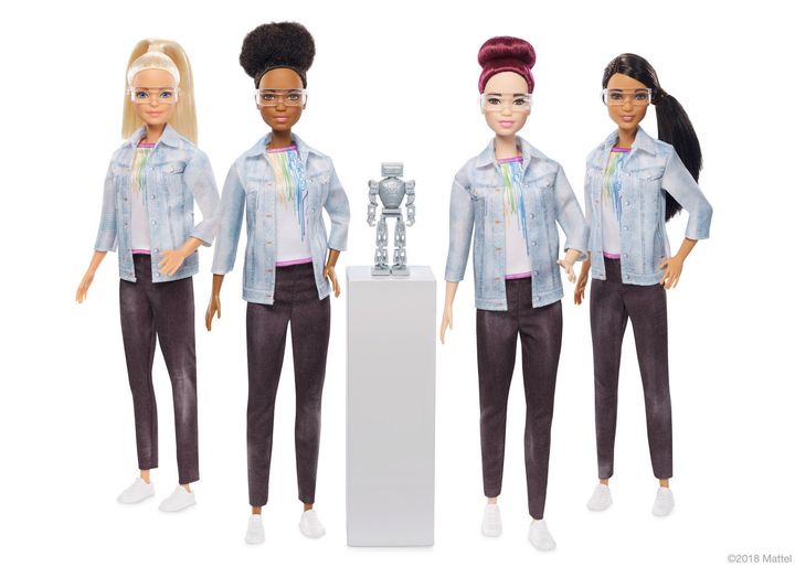 Mattel says Robotics Engineer Barbie is a doll designed to pique girls' interest in STEM careers and shine a light on underrepresented career paths for women.