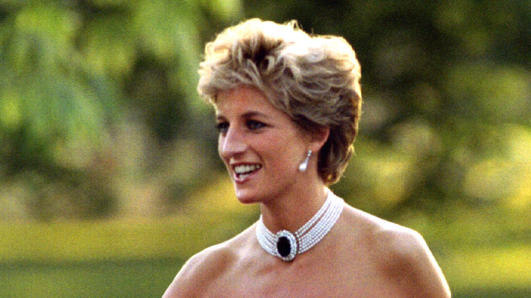 Lady diana black sales dress