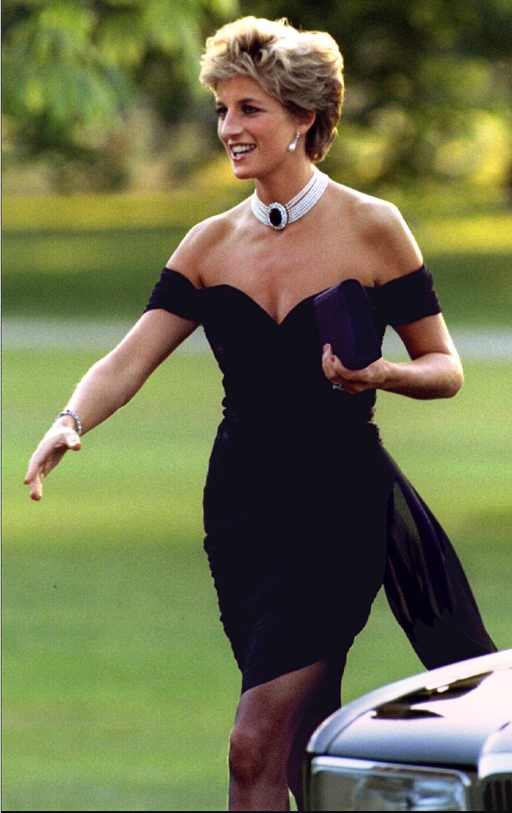 The Day Princess Diana And Her ‘revenge Dress Shocked The World Site 