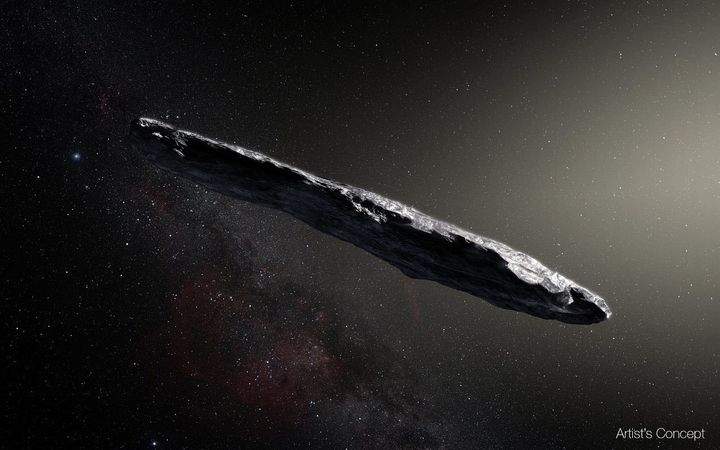  Oumuamua was first detected last October by the University of Hawaii's Pan- STARRS1 telescope. 