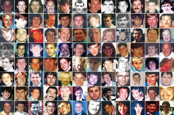 The 96 Hillsborough victims.