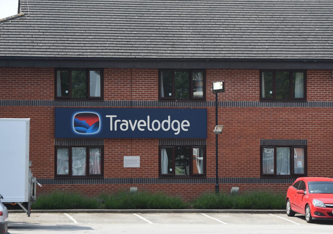 The Travelodge Vicky Pearce is staying in.