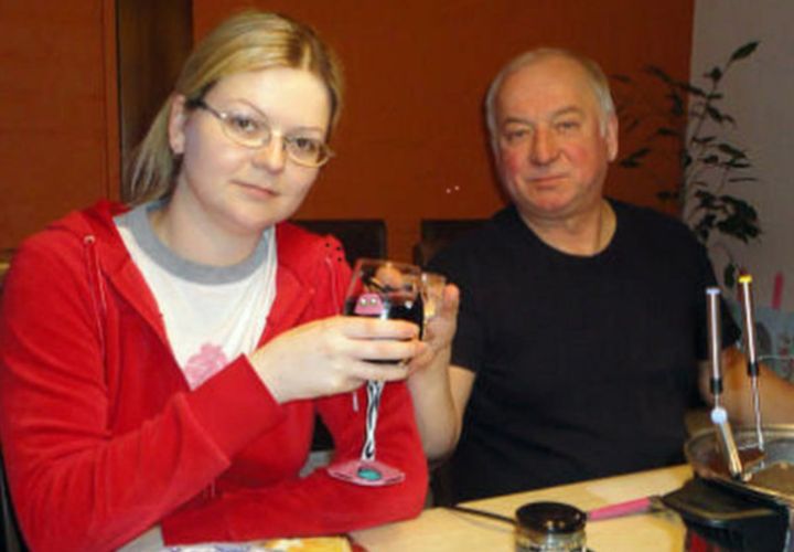 Former Russian spy Sergei Skripal and his daughter Yulia.