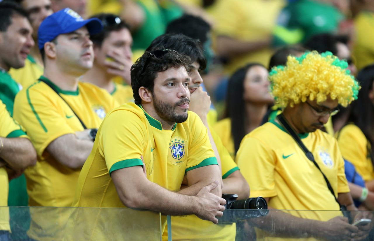 The despair Brazilians felt immediately after the 7-1 loss quickly became a joke: "Every day, a new 7-1."