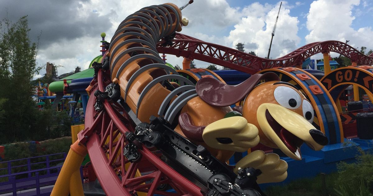 DisneyMagicMoments: Go! Go! Go! for a Ride on Slinky Dog Dash at Disney's Hollywood  Studios