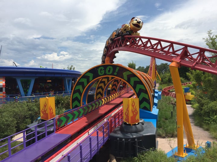 slinky dog rollercoaster