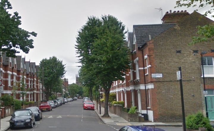 Fairbridge Road in Islington, north London, where a 14-year-old was found with stab wounds on Sunday