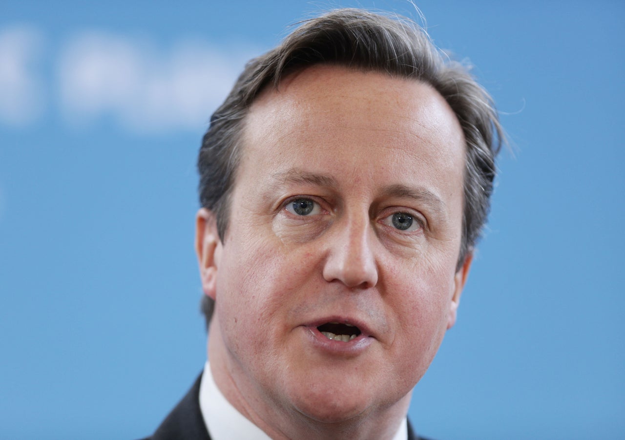 Former British Prime Minister David Cameron