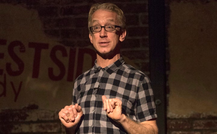 Andy Dick performs at Fun With Dick on Jan. 27, 2016, in Santa Monica, California. 