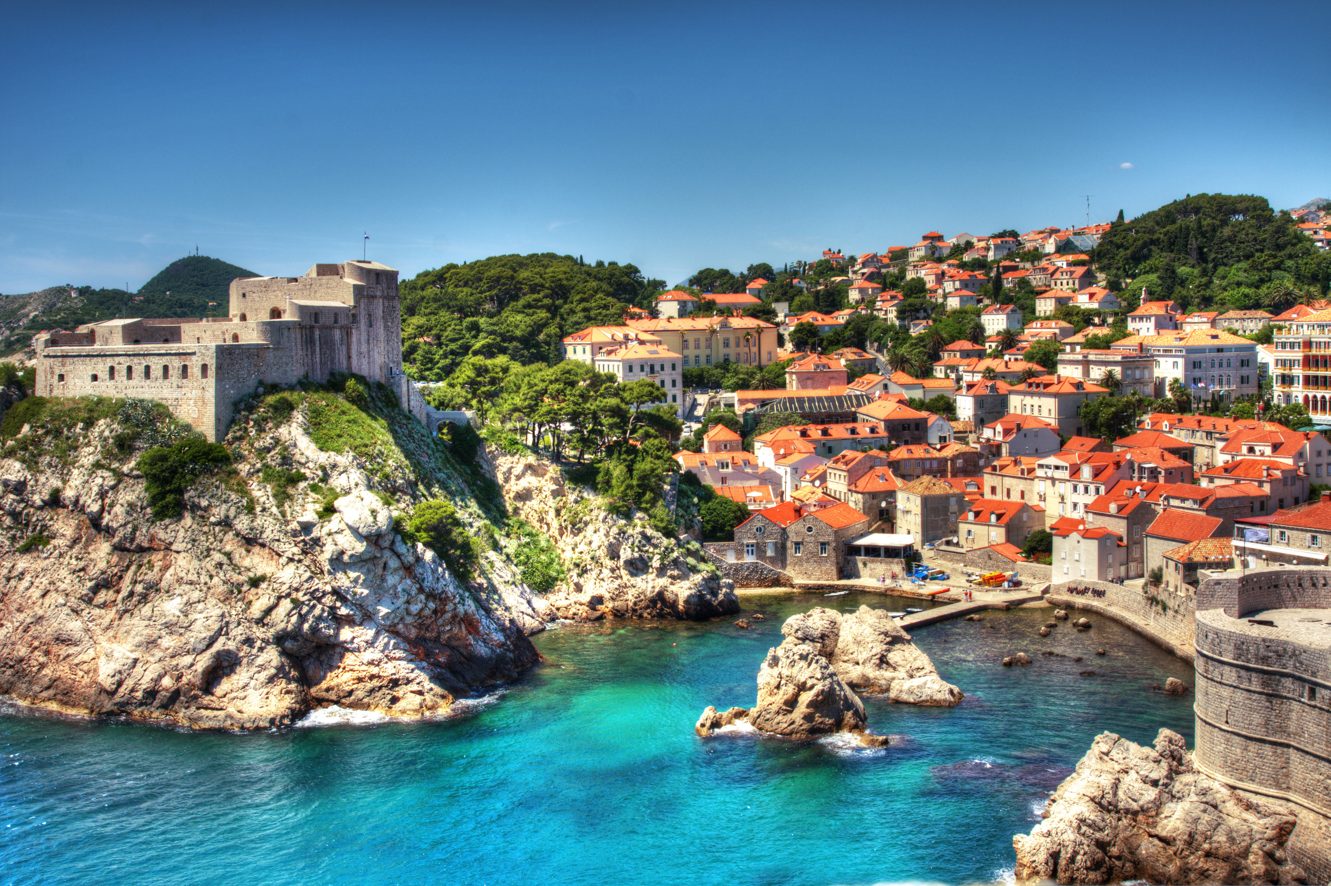 Dubrovnik Harbor, Croatia