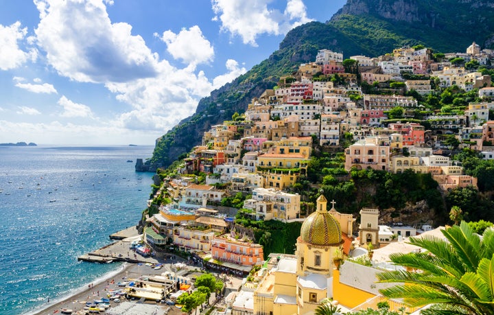 Mediterranean sea landscape. Summer holidays background