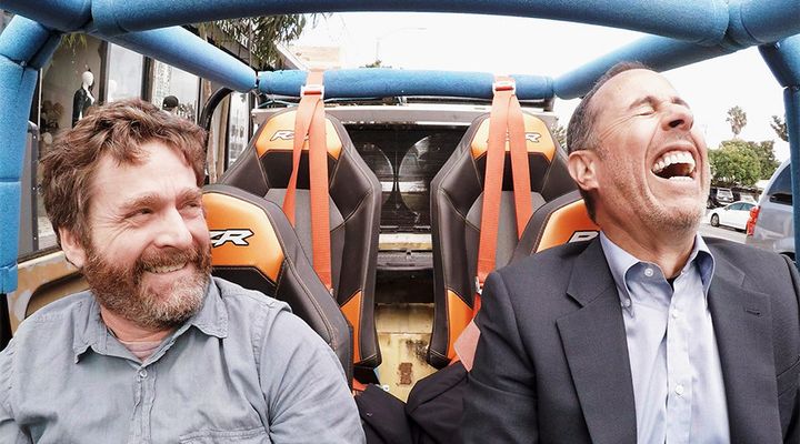 "Comedians in Cars Getting Coffee" on Netflix.