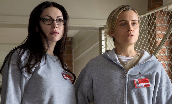 "Orange Is the New Black" on Netflix.