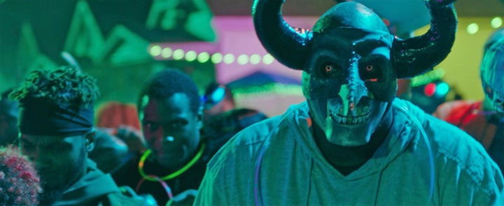 The future world of “The Purge” is pulpier and on a surface level less credible than Orwell’s vision. But i