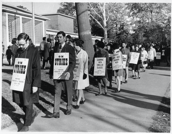 Hartford teachers strike, 1968.