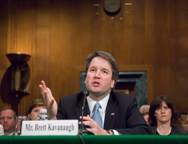 Brett Kavanaugh last appeared before the Senate Judiciary Committee for a confirmation hearing in late April 2004 as President George W. Bush's nominee to the U.S. Court of Appeals for the D.C. Circuit.