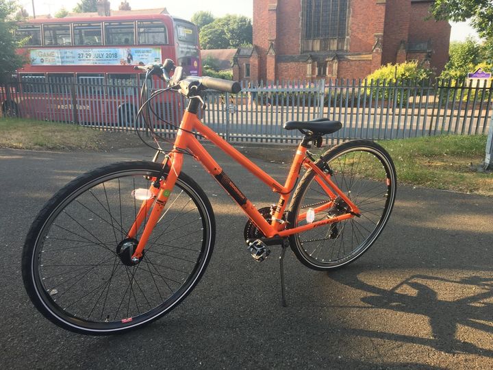 Birmingham gives out free bikes to people taking part in cycling sessions. 
