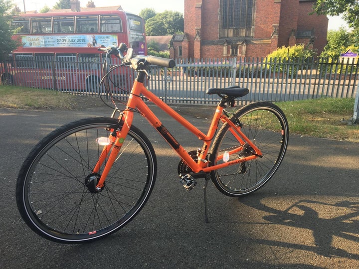 Birmingham gives out free bikes to people taking part in cycling sessions.