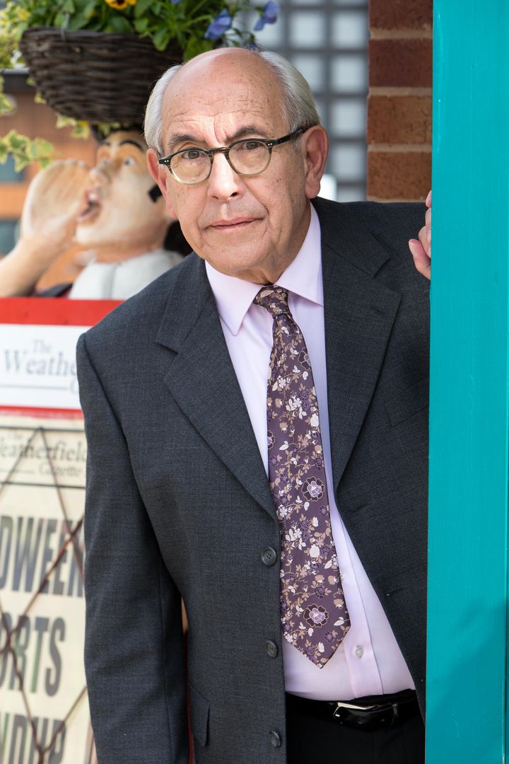 Malcolm in character as Norris
