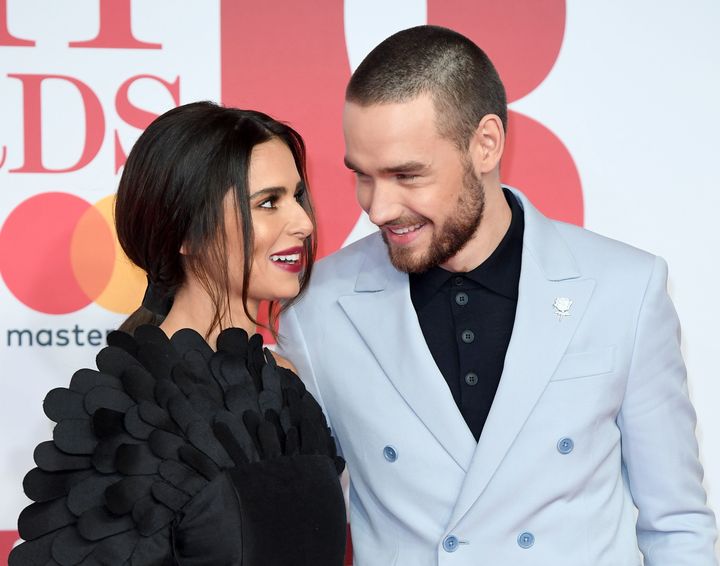 Cheryl and Liam at the Brit Awards back in February